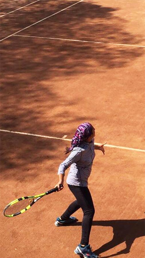 آموزش تنیس بانوان اصفهان